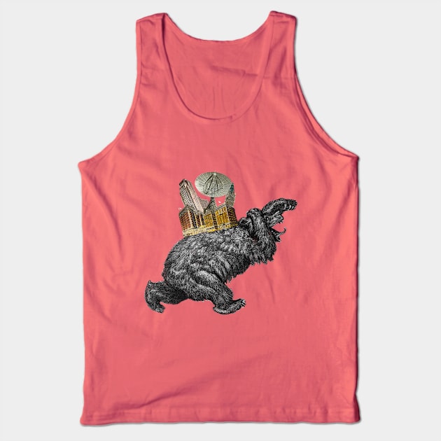 Bobby knew it was a bad idea to hibernate in the building site Tank Top by RichMcCoy